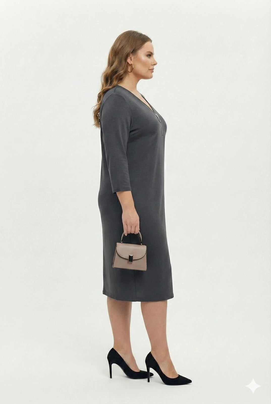 Rochii de vara, Rochie dama marimi mari 5440, bigsize.ro