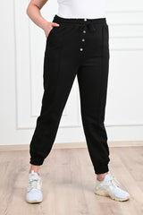 Pantalon dama marimi mari de trening 6055-23