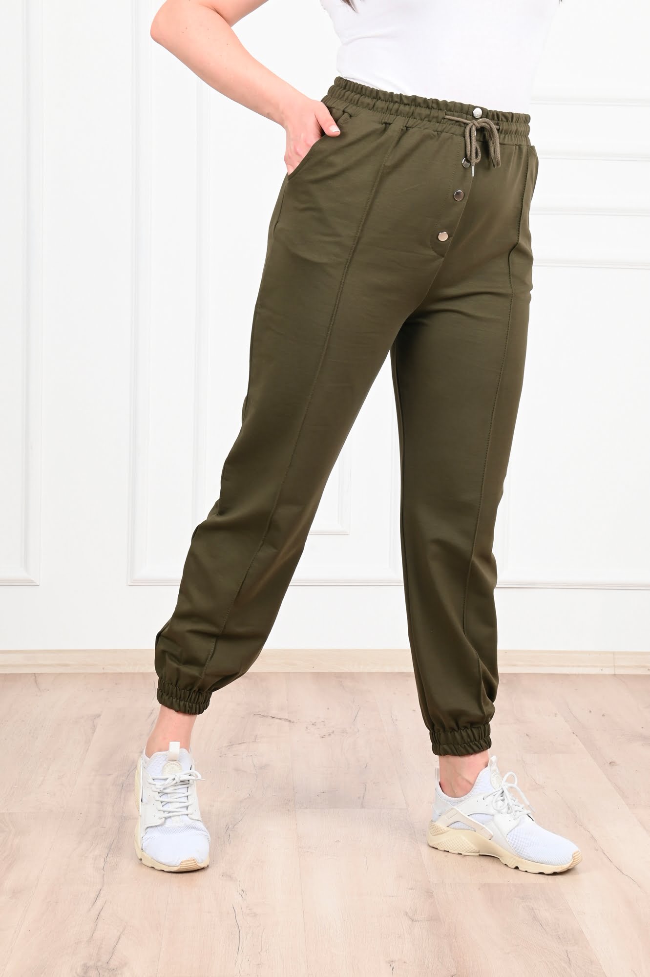 Pantalon dama marimi mari de trening 6055-23