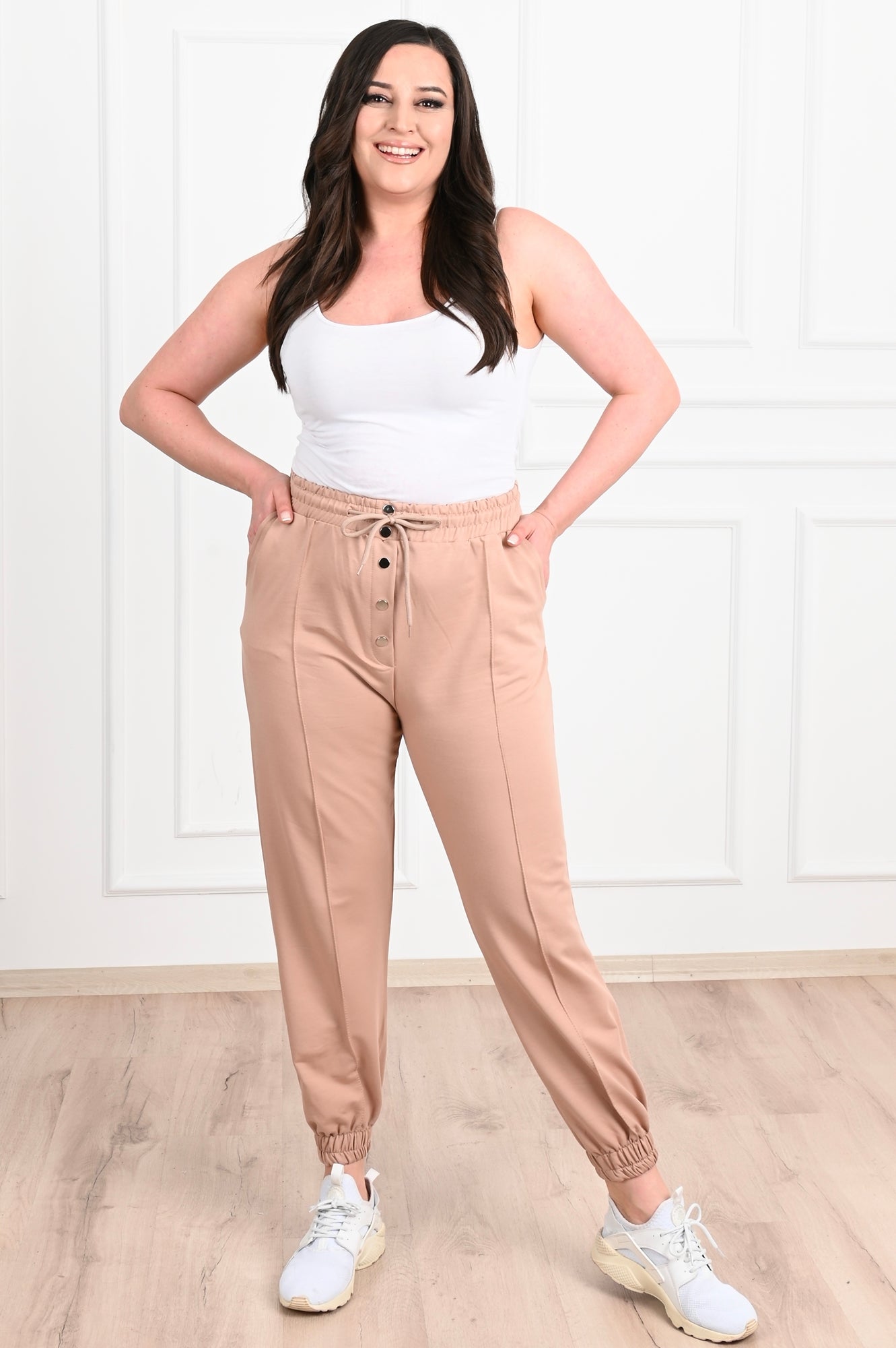 Pantalon dama marimi mari de trening 6055-23