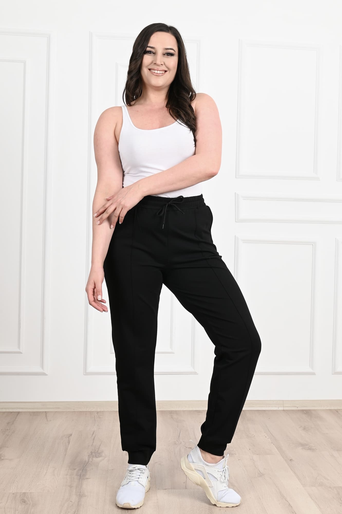 Pantalon dama marimi mari de trening 6068-22
