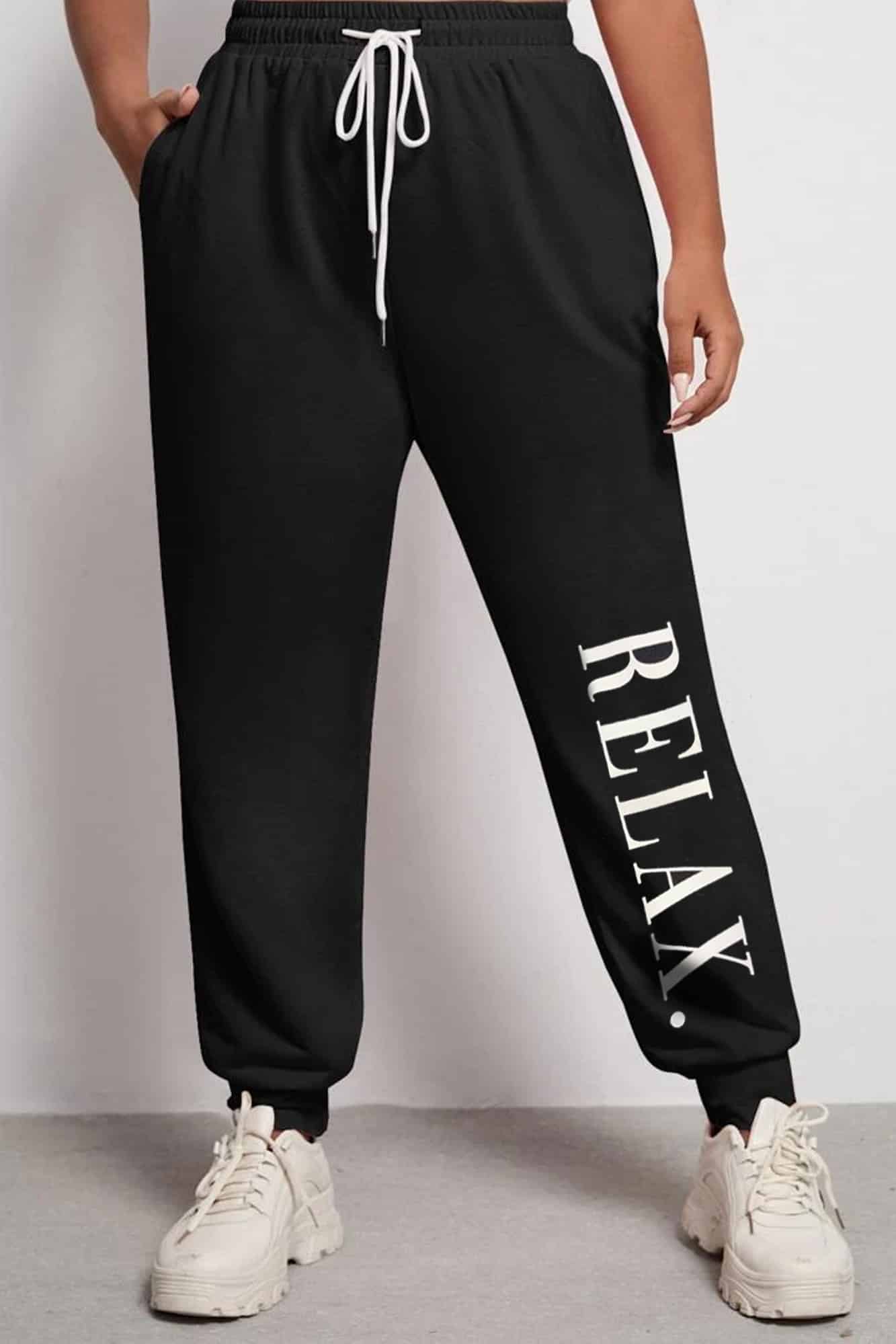 Pantalon dama marimi mari de trening Relax 6078-22
