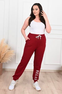 Pantalon dama marimi mari de trening Relax 6078-22