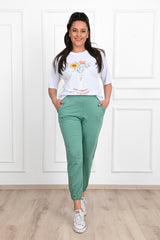 Pantalon dama marimi mari de trening 6214-23