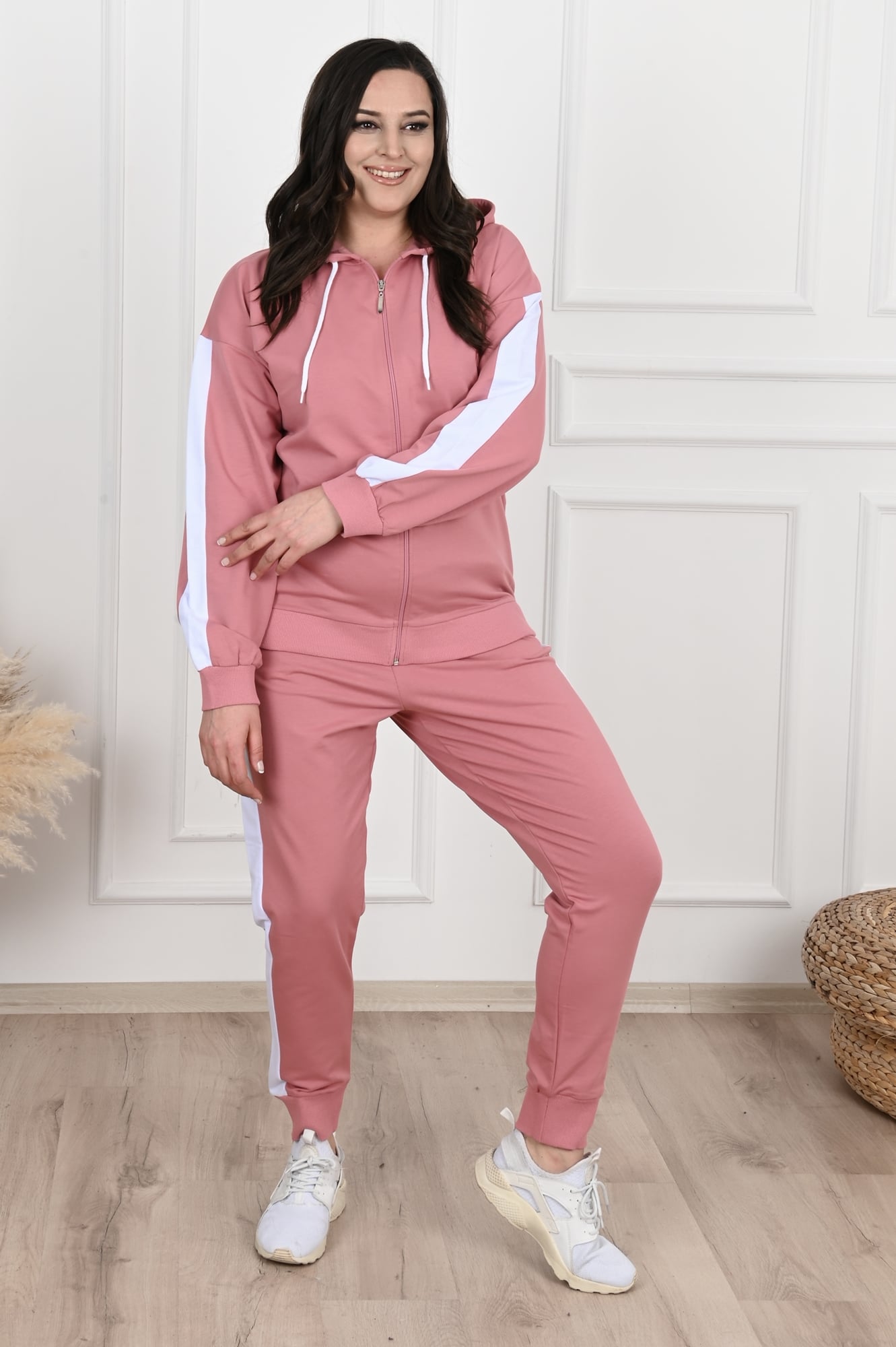 Trening dama marimi mari cu dunga 6220-3
