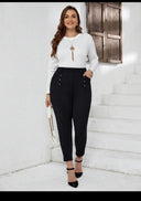 Pantaloni dama marimi mari 6258