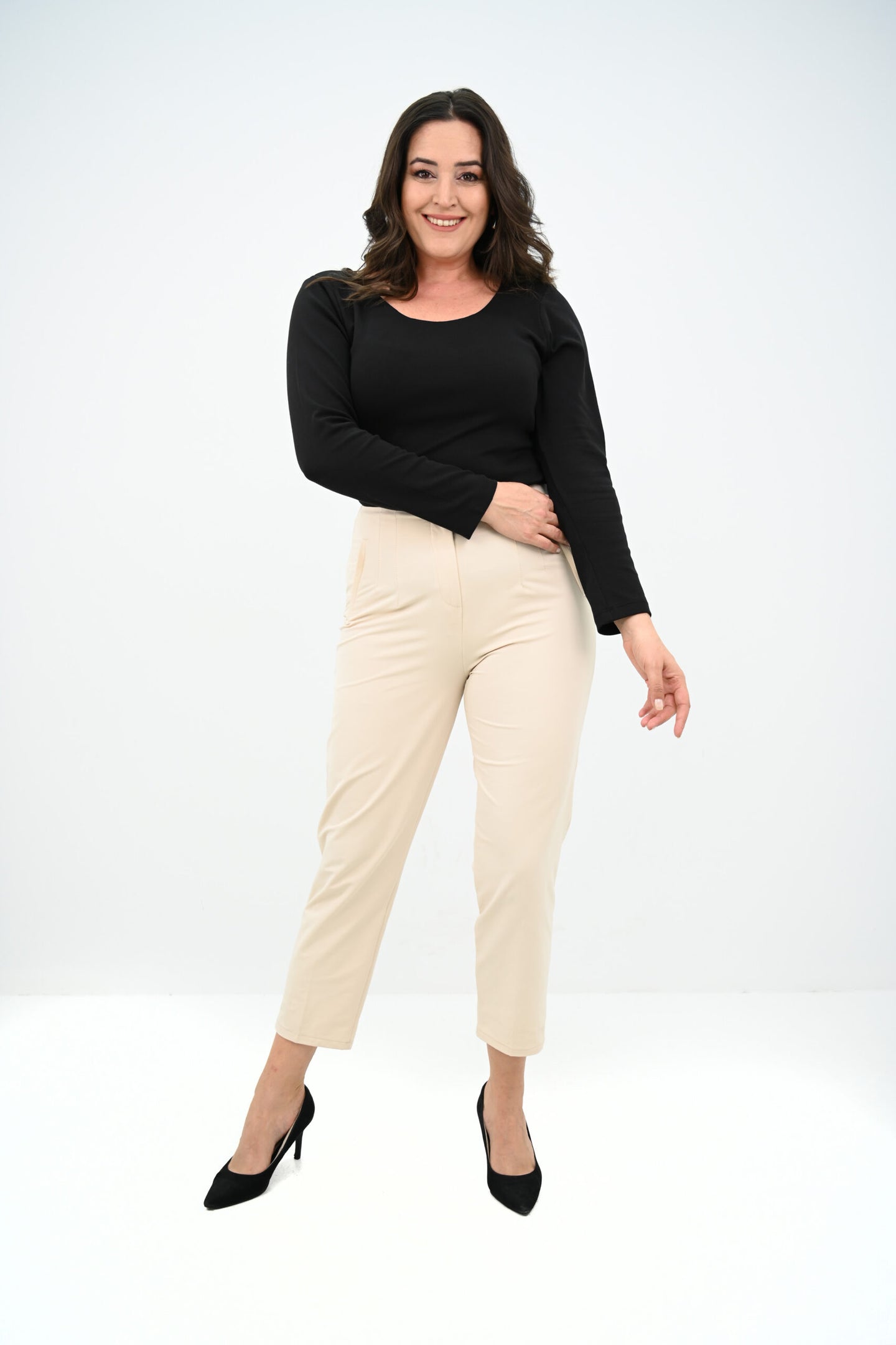Pantaloni dama marimi mari 6302-24