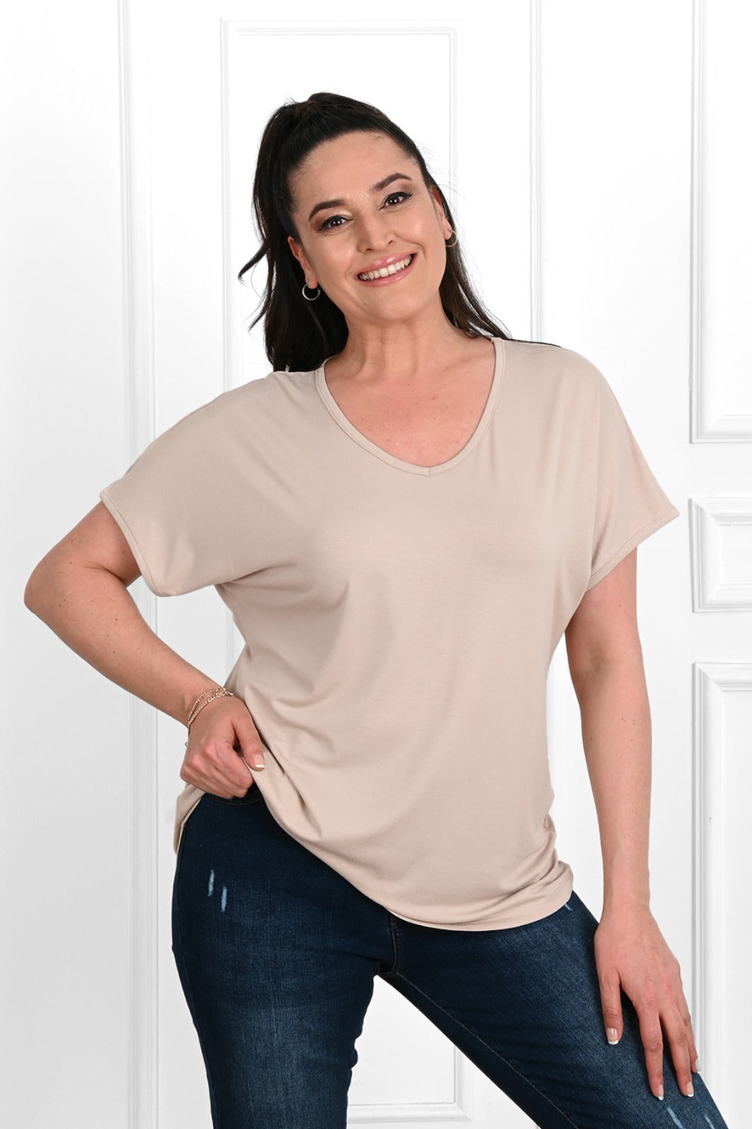 Best Sellers, Tricou dama marimi mari 1486, bigsize.ro