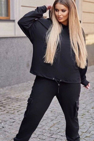 Noutăți, Trening dama marimi mari  8024, bigsize.ro