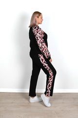 Trening dama marimi mari cu imprimeu animal print 8048