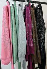 Trening dama marimi mari cu strasuri 8129