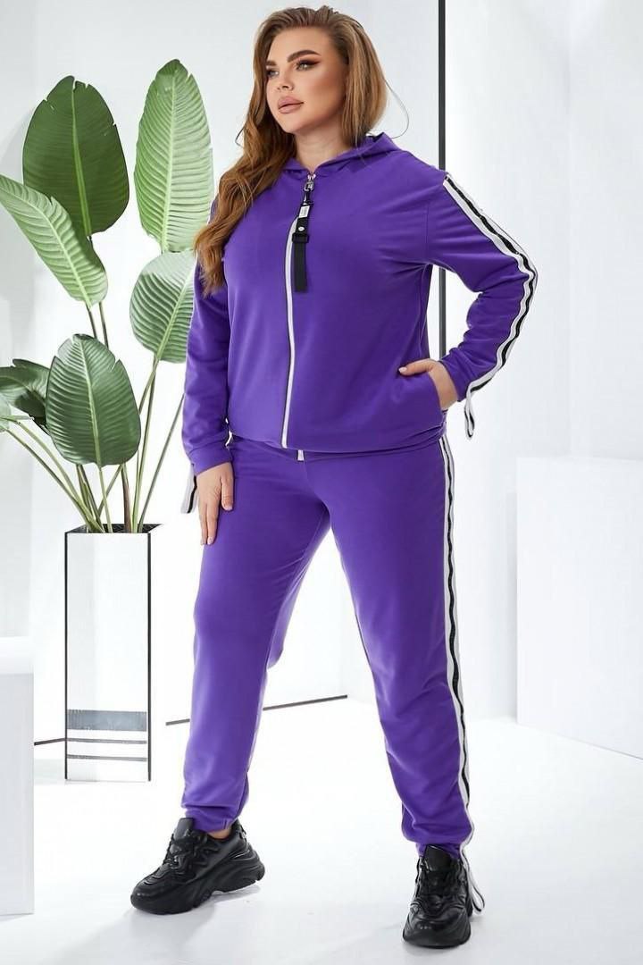 Trening dama marimi mari cu fermoar 8136