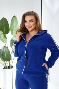 Trening dama marimi mari cu fermoar 8136