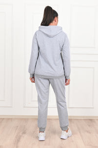 Trening dama marimi mari cu gluga 8880