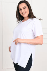 Tricou dama marimi mari in V 1698