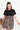 Rochie dama marimi mari imprimeu tigrat 5081-22