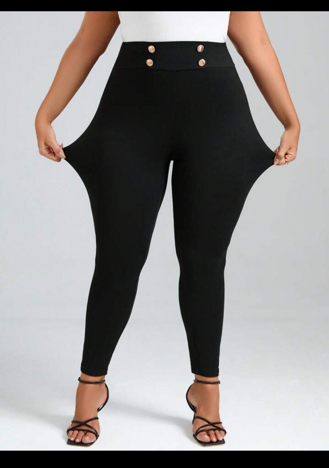Pantaloni dama marimi mari 6257
