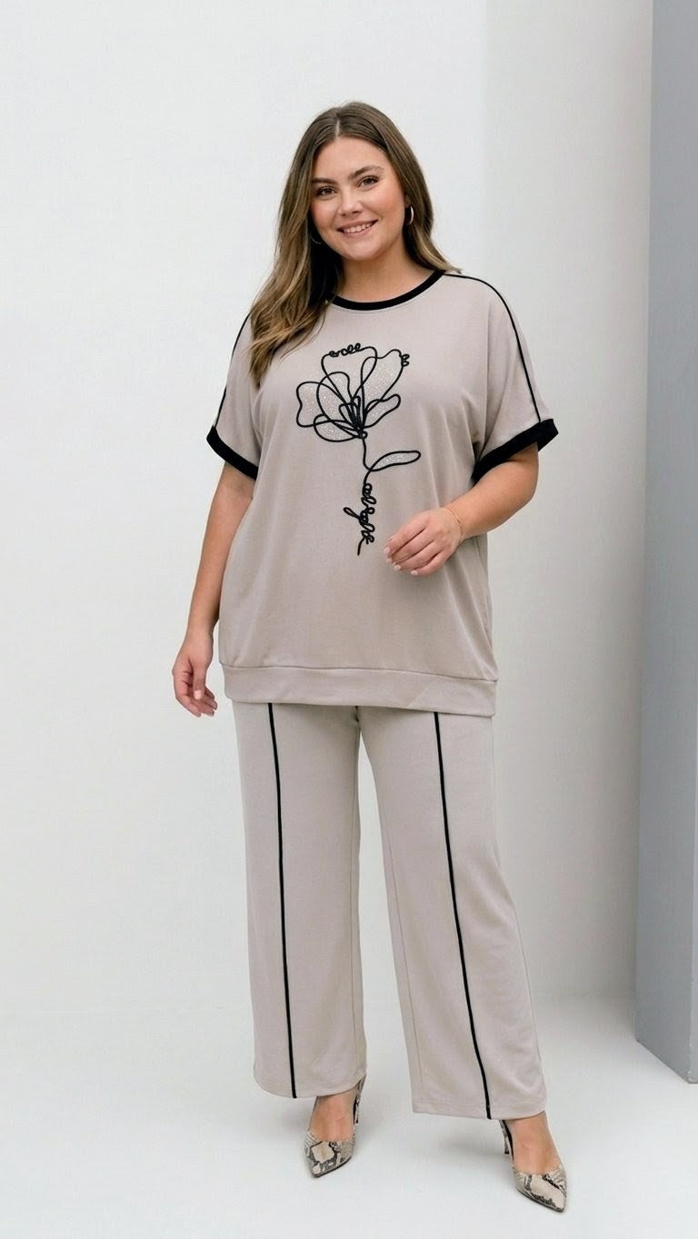 Best Sellers, Trening dama marimi mari 8264, bigsize.ro