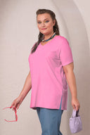 Tricou dama marimi mari despicat 1296-23