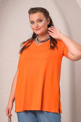 Tricou dama marimi mari despicat 1296-23