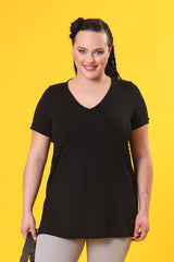 Tricou dama marimi mari despicat 1296-23